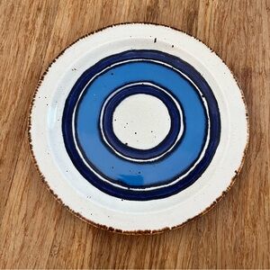 Vintage Midwinter Stonehenge Moon Plate 9"